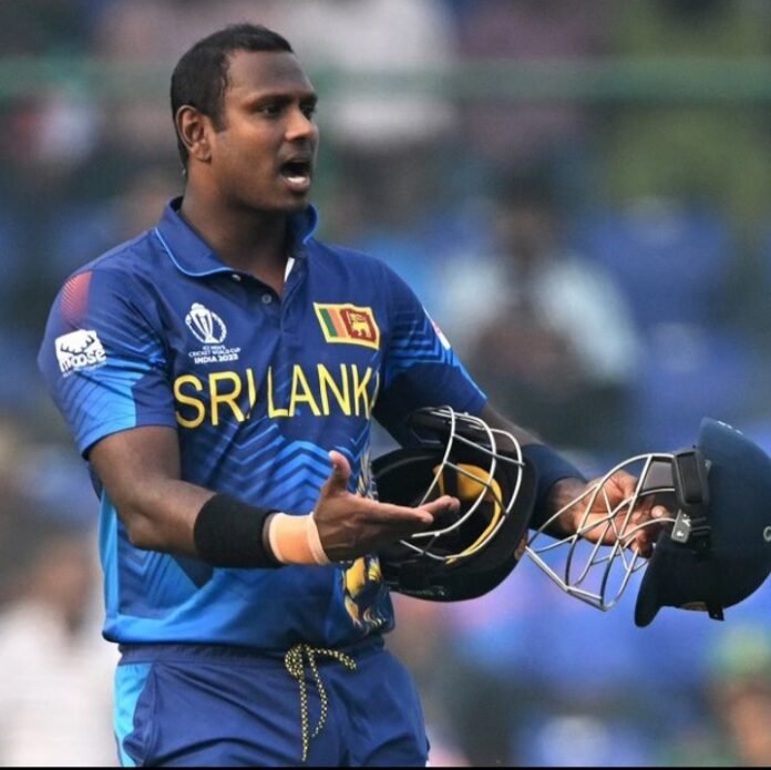 बिना गेंद खेले एंजलौ मैथ्यूज को अंपायर ने दिया आउट, क्रिकेट इतिहास में दर्ज हुआ अनोखा निर्णय