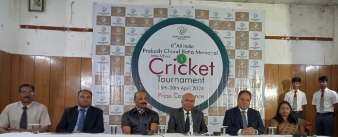 15 अप्रैल से कसिगा स्कूल में क्रिकेट का महासमर