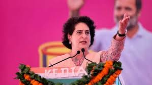 श्रीमती प्रियंका गांधी कल गढ़वाल और हरिद्वार में चुनावी जनसभाओं को संबोधित करेंगी