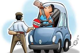 शराब पीकर वाहन चलाने वाले चालकों के विरुद्ध पुलिस और परिवहन विभाग ने चलाया सघन चैकिंग अभियान