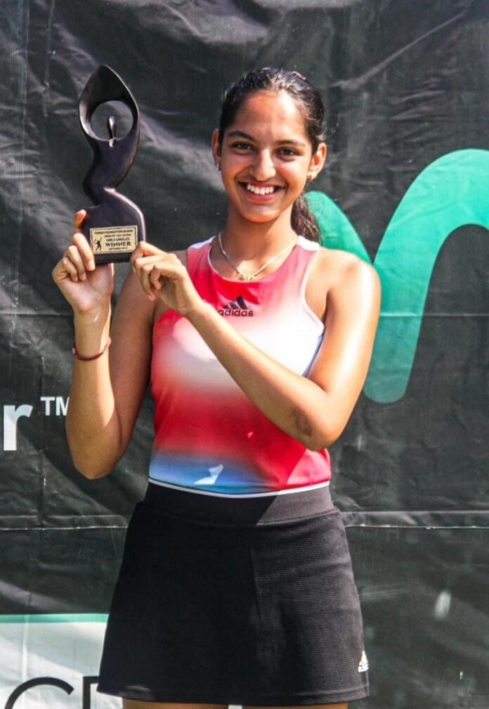 आईटीएफ खिताब जीतकर दीया चौधरी ने किया धमाल। खिताब के साथ के साथ दर्शकों का दिल भी जीता।