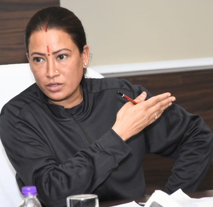 राष्ट्रीय खेलों को लेकर खेल मंत्री रेखा आर्या की मैराथन बैठकें,डीओसी और जीटीसीसी मेंबर के दूसरे दौरे से पूर्व कमियों को दूर करने के दिए निर्देश