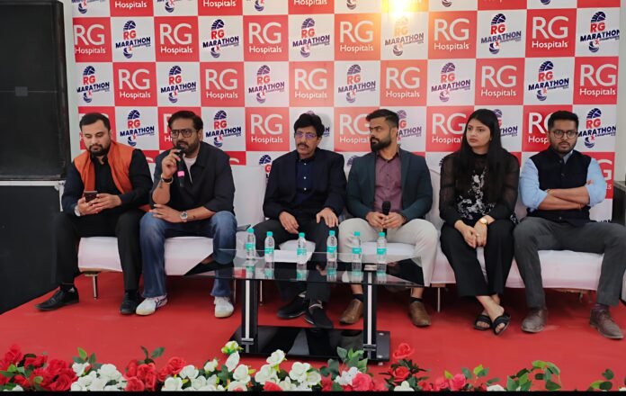 आरजी हॉस्पिटल्स द्वारा देहरादून की सबसे बड़ी हेल्थ रन: आरजी मैराथन 7.0 का आयोजन