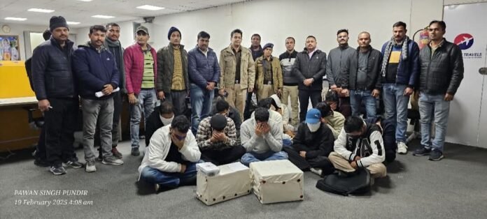 उत्तराखंड एसटीएफ ने अंतर्राज्यीय साइबर फ्रॉड गिरोह का किया भंडाफोड़, 13 आरोपित गिरफ्तार