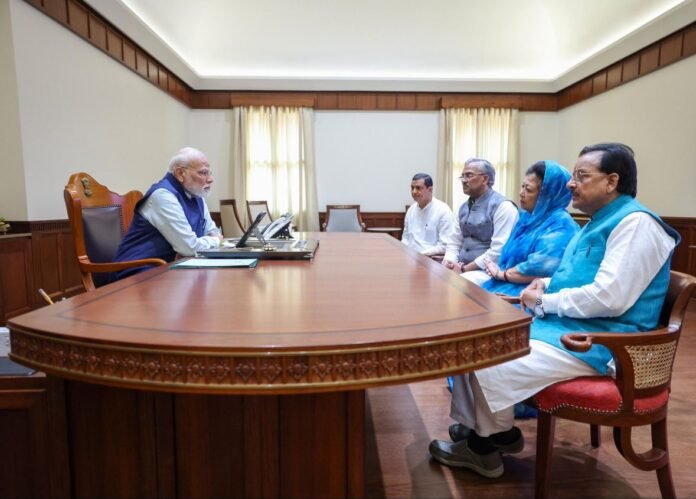 उत्तरकाशी हादसे को लेकर उत्तराखंड के भाजपा सांसदों ने की प्रधानमंत्री से मुलाकात