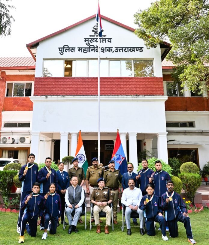 उत्तराखंड पुलिस के जवानों ने जूडो की मैट पर दिखाया दम,कश्मीर में जीते 8 पदक ।