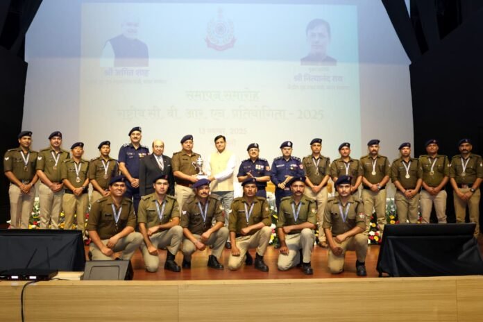 राष्ट्रीय CBRN प्रतियोगिता में SDRF उत्तराखण्ड ने हासिल किया दूसरा स्थान