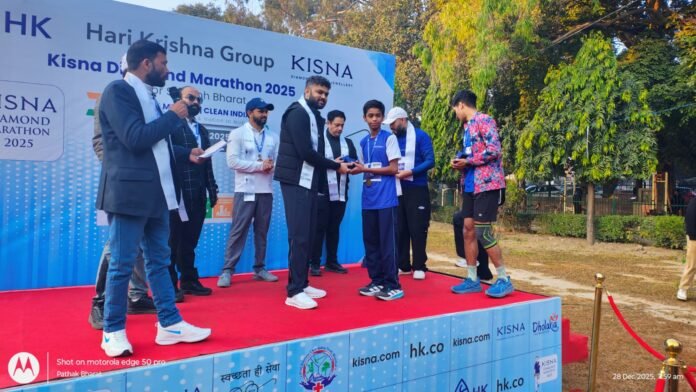 देश के 57 शहरों में एक साथ हुई मैराथन, गिनीज वर्ल्ड रिकॉर्ड के लिए गई, किसना ज्वेलरी ब्रांड का सफल प्रयास