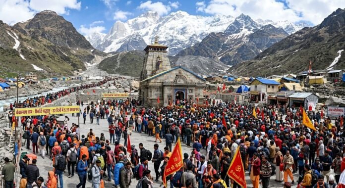 25 दिनों में रिकॉर्ड तोड़ श्रद्धालुओं ने किए चार धाम के दर्शन, केदारनाथ में 5 लाख पार पहुँची संख्या