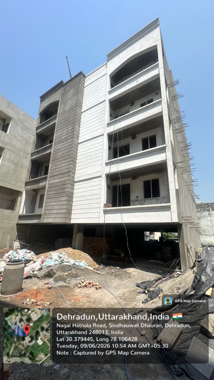 अवैध निर्माण पर MDDA का बड़ा एक्शन, कुल्हान और चन्द्रवनी में 4 भवन सील